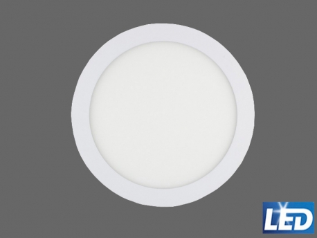 Downlight LED 12w luz blanca fra 6000k, dimetro de corte 155mm exterior 170mm.