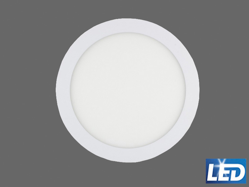 Downlight LED 12w luz blanca fría 6000ºk, diámetro de corte 155mm exterior 170mm.