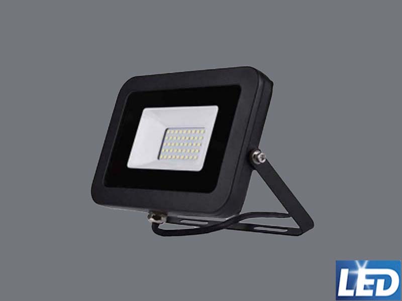 FOCO PROYECTOR LED SMD 30W 6500K 2700LM, NEGRO