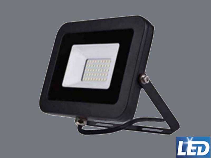 FOCO PROYECTOR LED SMD 80W 6500K 7200LM, NEGRO