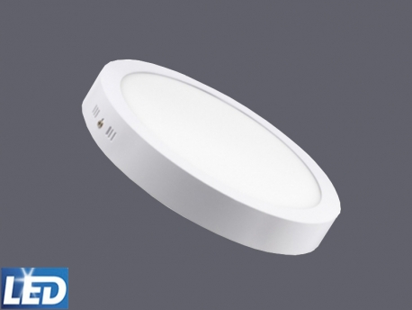 Downlight LED de superficie redondo AQUILES, 12W, 950L, 6.500ºK, Diámetro 173, Altura 40mm