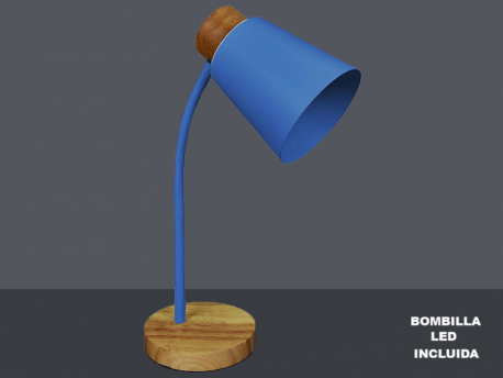 Lámpara de mesa 803 madera 