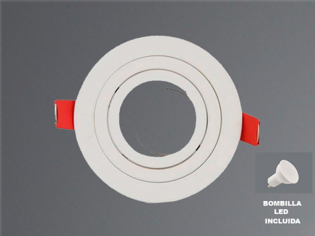 Aro Downlight Circular Basculante 110mm
