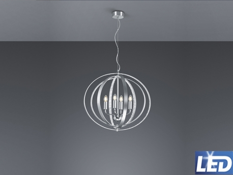 Lámpara de Techo Candela original diseño circular altura regulable y bombillas de led incluidas 