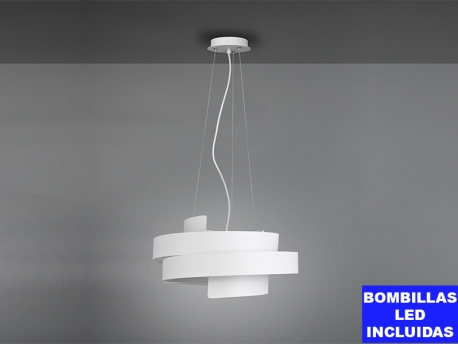 Lámpara de Techo Holly de diseño modernista altura regulables y bombillas led 5w incluidas 
