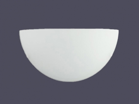 Cristall aplic àcid mat mitjà cercle de 300 mm
