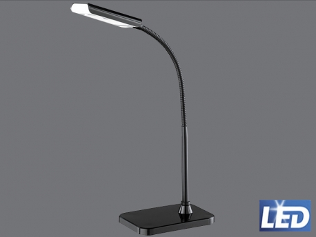 Lámpara de escritorio serie PICO, color negro led SMD 3w 260 lúmenes 3000ºk