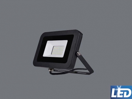 FOCO PROYECTOR LED SMD 10W 6500K 900LM, NEGRO